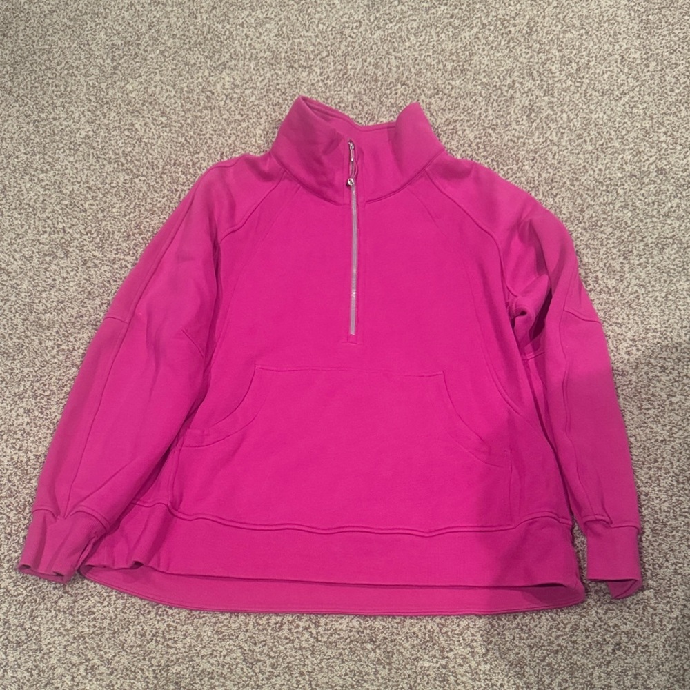 Lululemon Oversized Half Zip Scuba